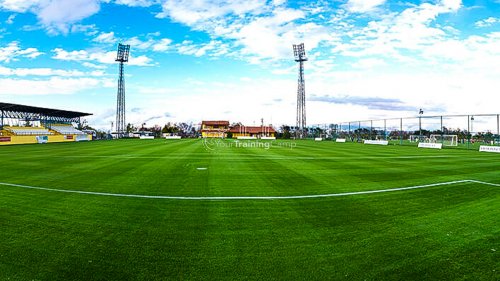 Voetbal Trainingskamp Kremlin Palace